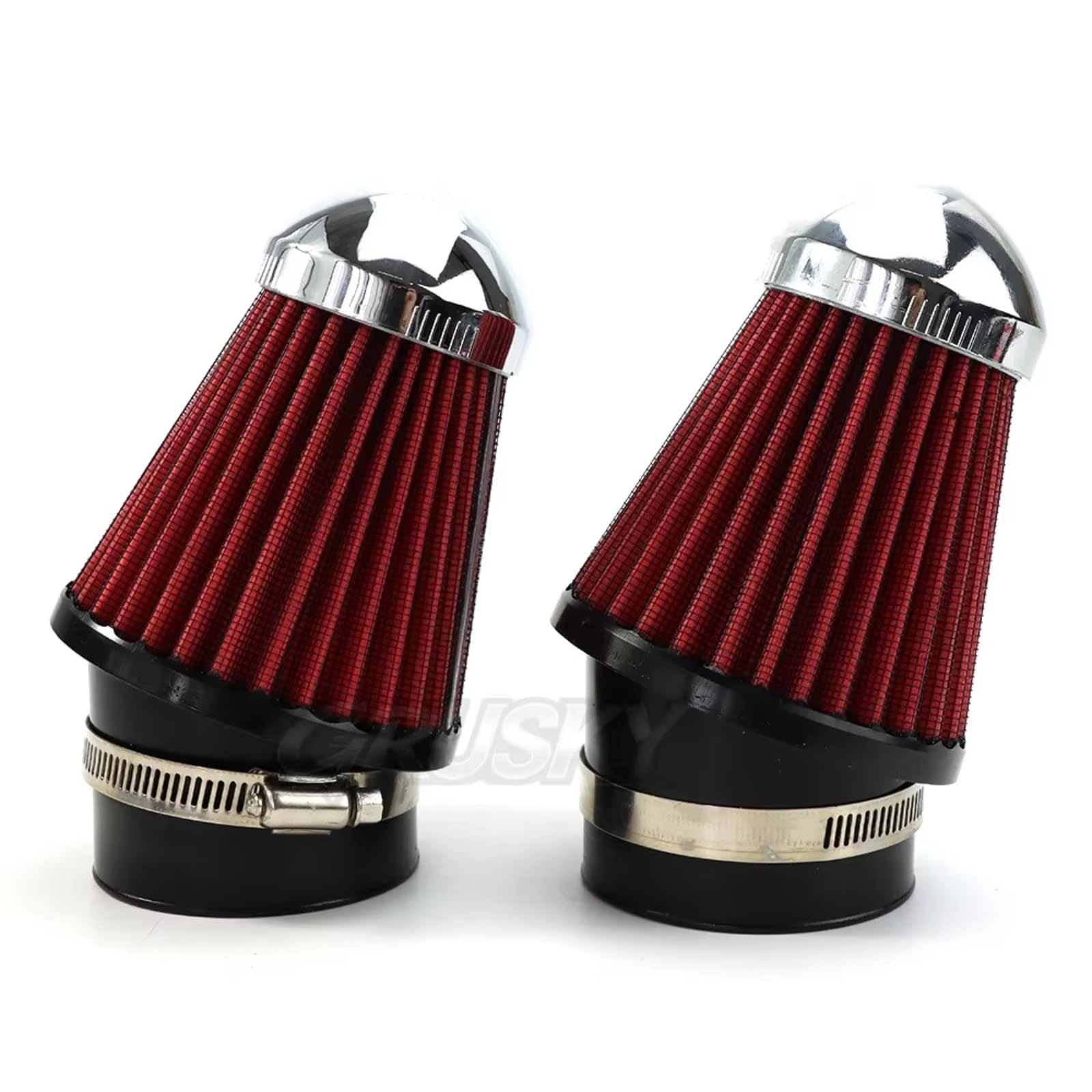 63 Mm 2,5 Pulgadas Universal Filtro Aire Frío Alto Flujo Coche filtro de aire motor