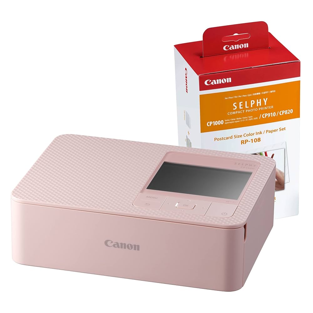 Canon SELPHY CP1500 ピンク Canon Compact Photo Printer SELPHY CP1500 Multifunctional