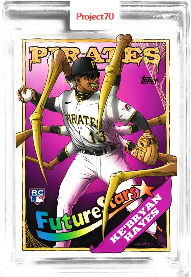 2021 Topps Project 70 1988 Ke’Bryan Hayes Rookie Baseball Trading Card #138-Pittsburgh Pirates by Alex Pardee