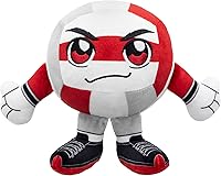 Vista 9 de Bleacher Creatures Alabama Crimson Tide Kuricha - Peluche de fútbol sentado de 8 pulgadas, suave inspirado en Chibi