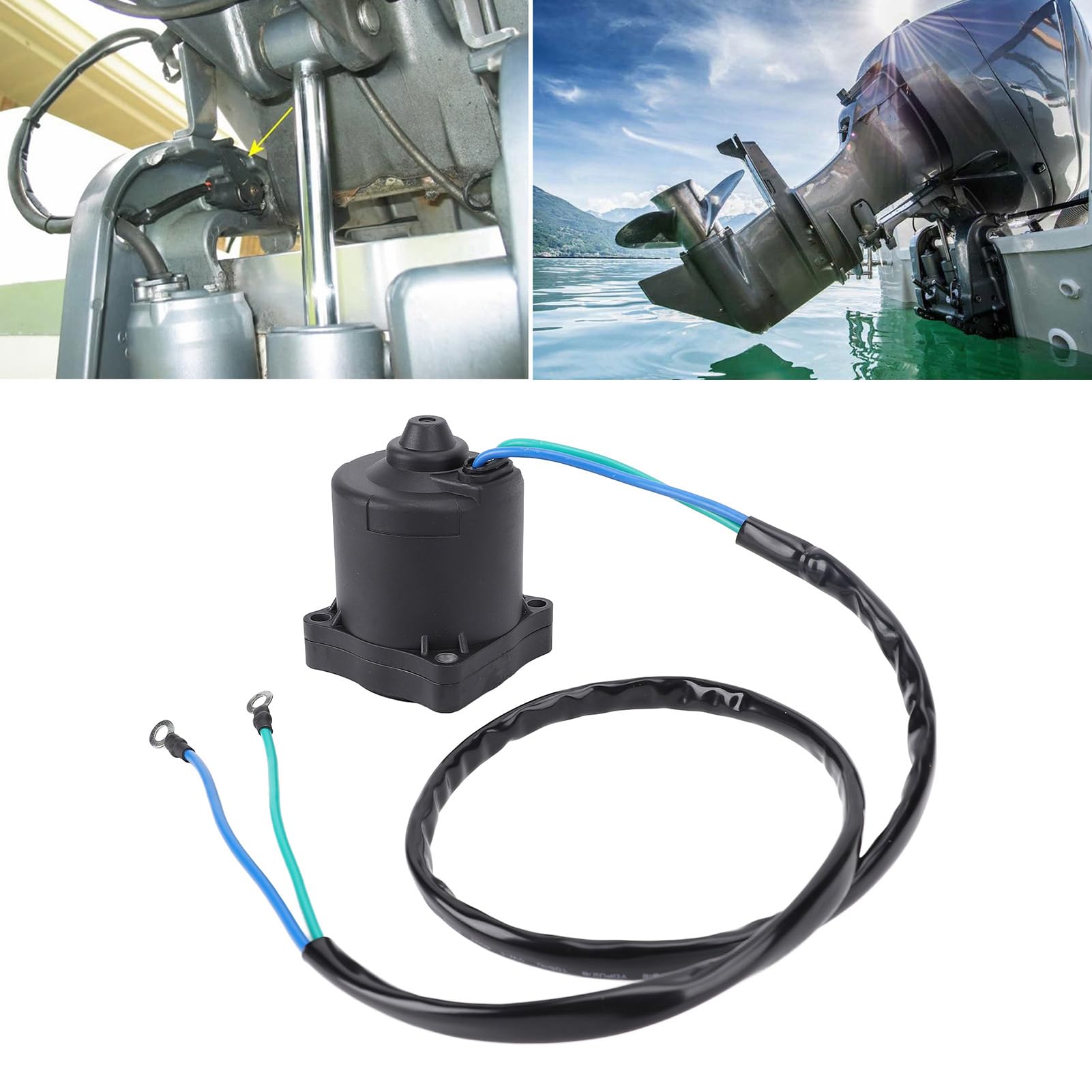 Sostituzione Elettrica del Motore di Inclinazione Fuoribordo in Lega Durata di Lunga Durata per M70C POWER TRIM TILT 2003, con Funzione Protettiva per Ambienti Marini