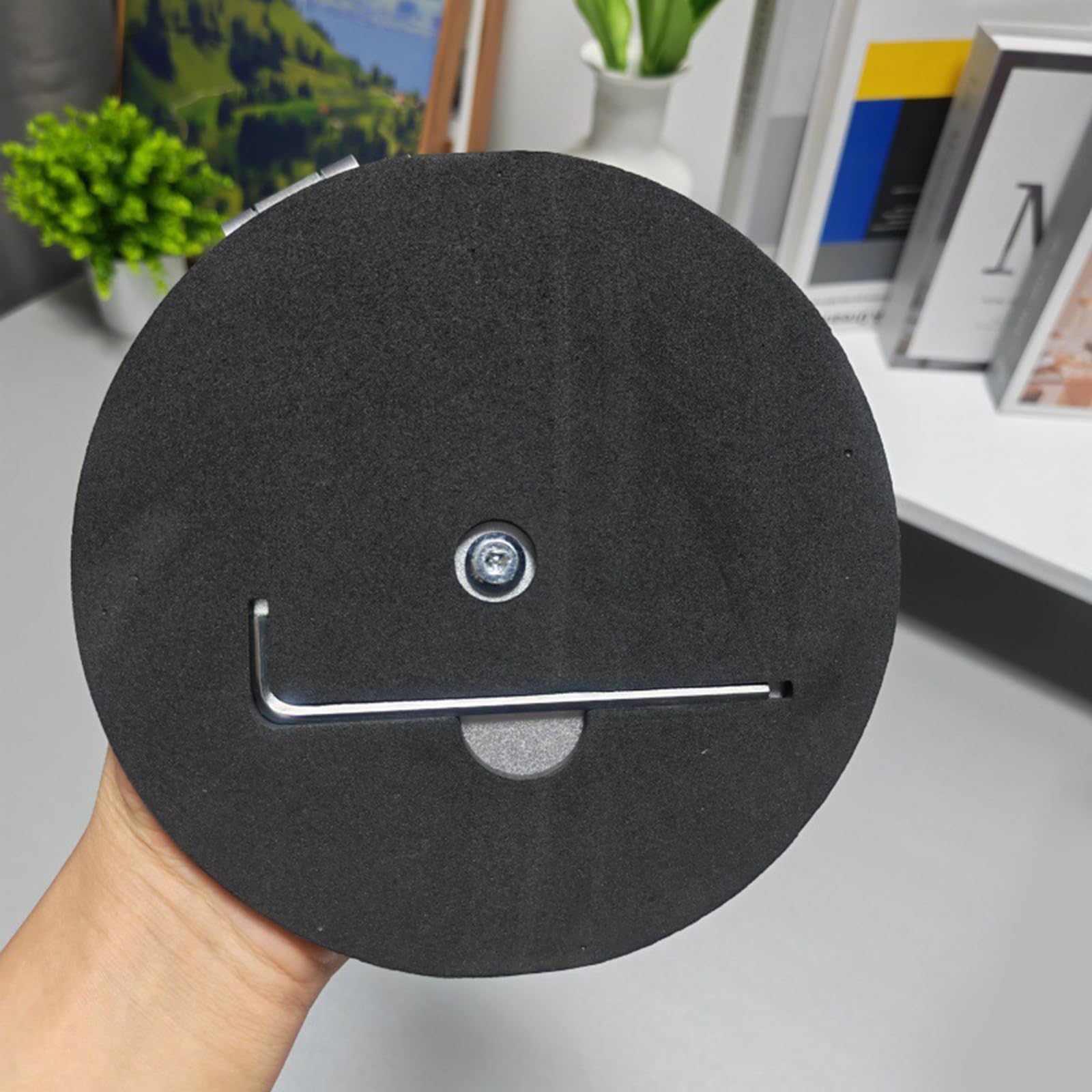 Supporto per telefono in lega di alluminio 360 rotante 16 cm, argento | Design pieghevole portatile per tablet e telefoni, supporto in alluminio con altezza