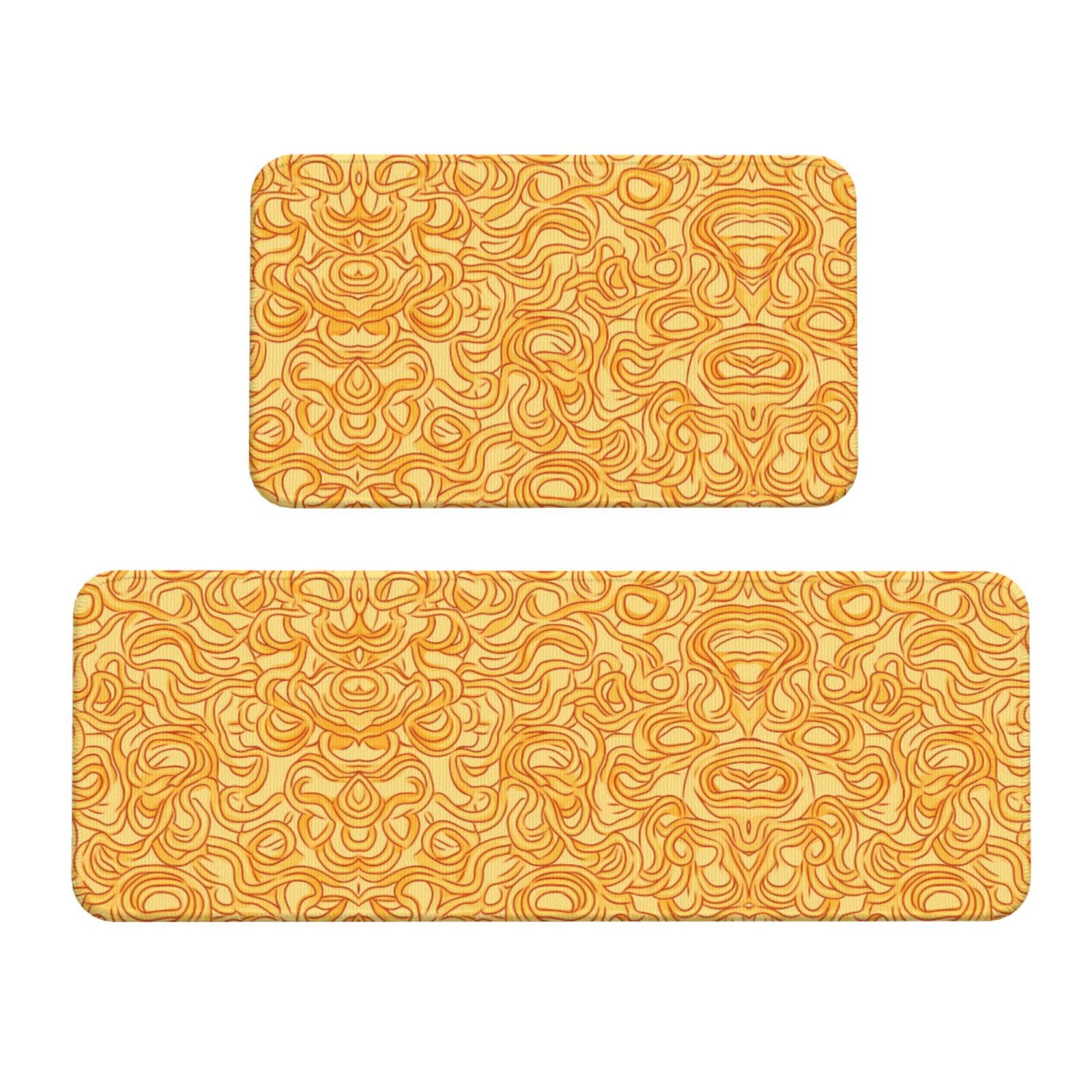 Alfombrillas de cocina antideslizantes de 2 piezas para evitar resbalones en zonas húmedas