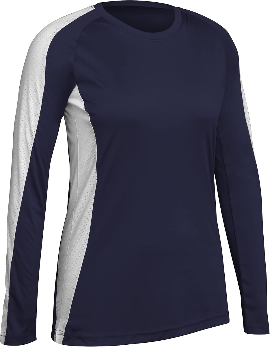 Girls' Triumphant Long Sleeve Youth Volleyball Jersey