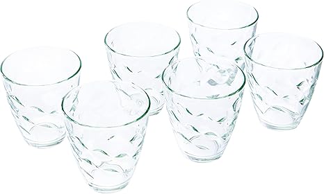 Bicchieri Da Acqua Bormioli Rocco Flora - Set 6 Pezzi In Vetro Rosa Da 26 Cl - Foto 4