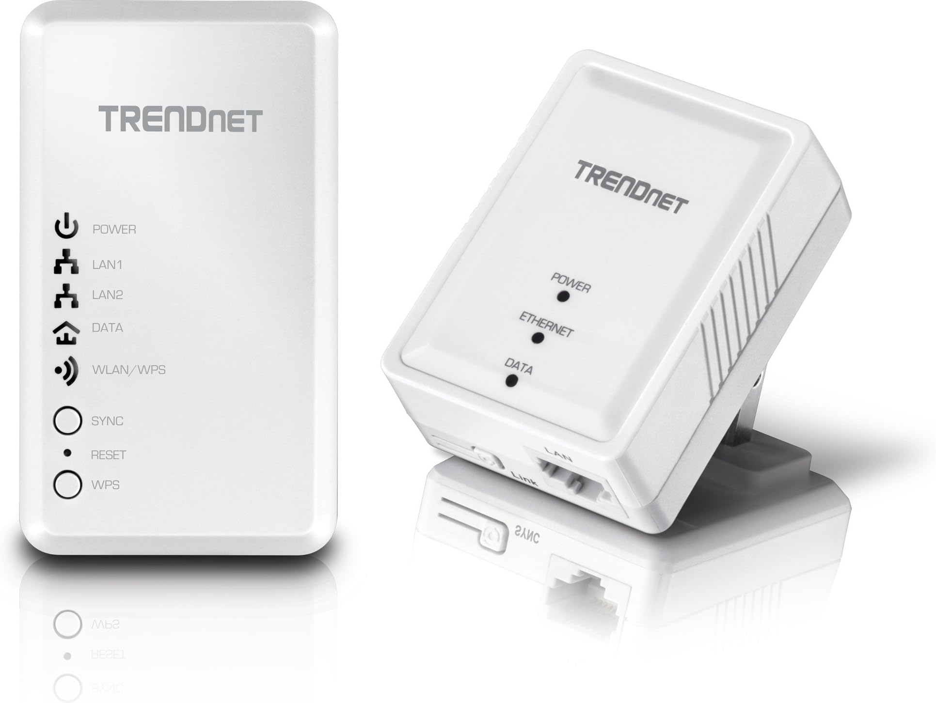 TRENDnet Powerline 500 AV Kit with Wi-Fi Extender, Includes 1 x TPL-406E + 1 x TPL-410AP, 500 AV Powerline and N300 Wireless N, TPL-410APK