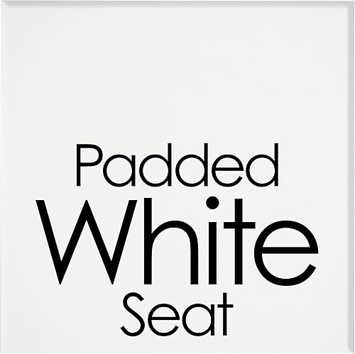 Miniatura 7 de Lavish Home Taburete de bar plegable de 18 pulgadas, taburete portátil acolchado resistente con capacidad de 300 libras para dormitorio, sala de