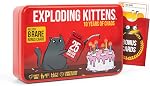 Exploding Kittens Édition originale - 2-5 joueurs - À partir de 7 ans - 15 minutes de jeu - Jeu de cartes à enjeux élevés - Jeu de fête, soirée en famille, jeu de cartes pour enfants et adultes