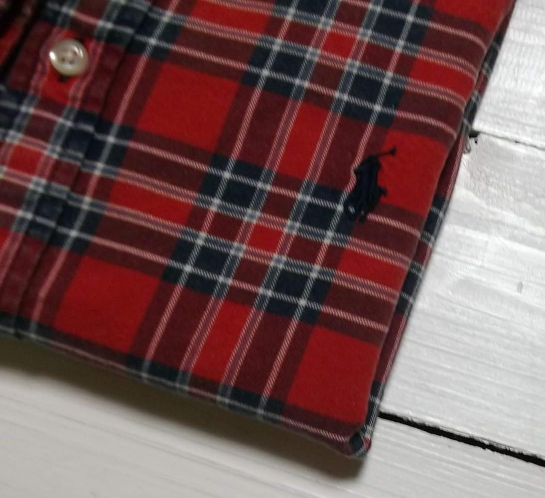 Amazon | (ポロ ラルフローレン) ボーイズサイズ 長袖 チェックシャツ