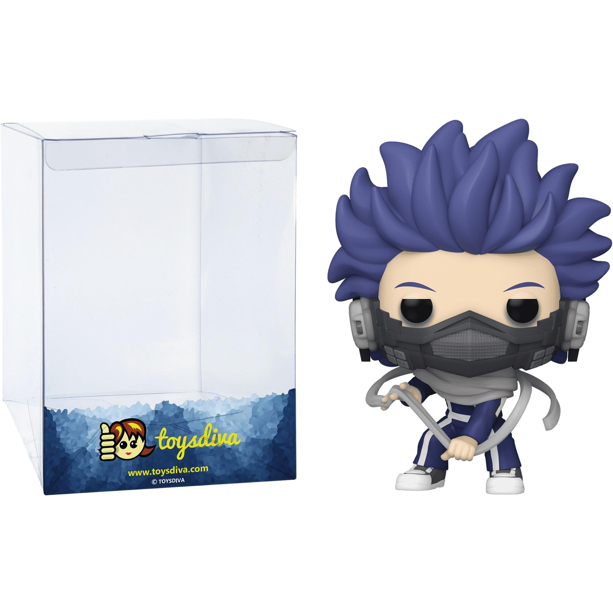 Funko Hitoshi Shinso: P o p ! Animation Vinyl Figurine Bundle with 1 Compatible Graphic Protector (1353-67331 - B)