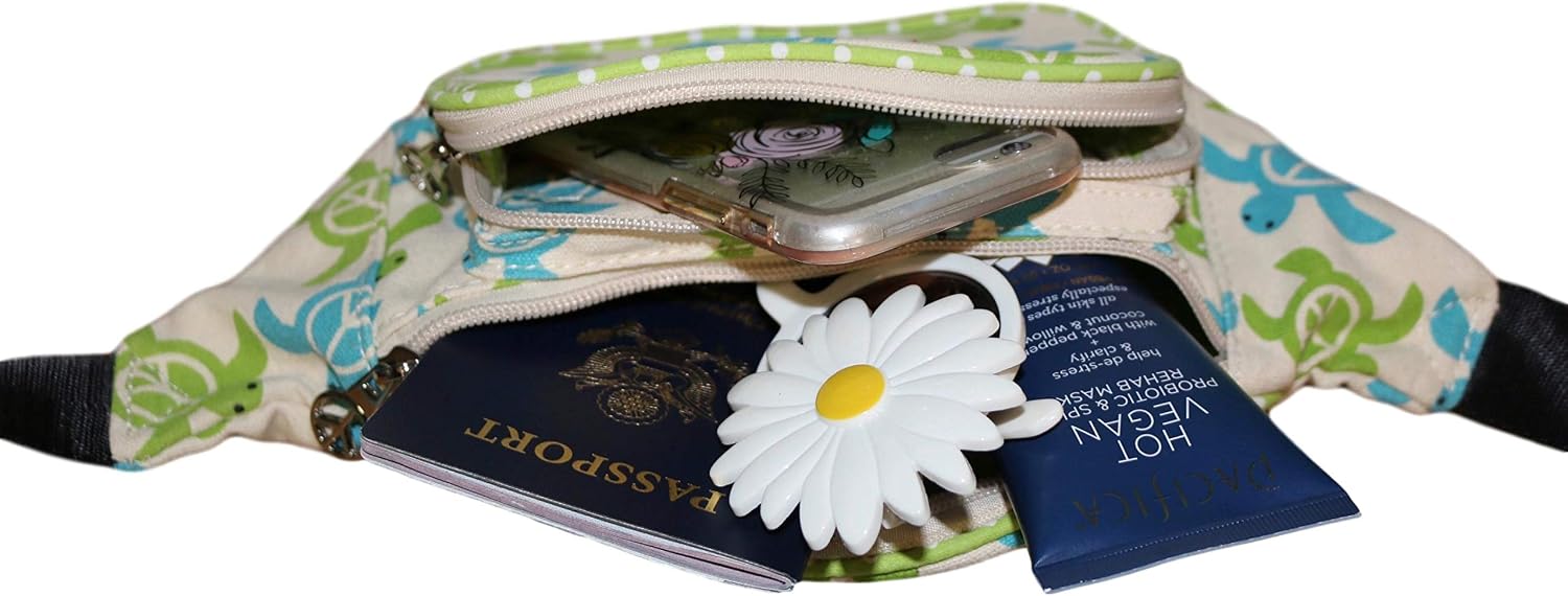 BUNGALOW 360 FANNY PACK HIP WAIST PACK (Sea Turtle) image 5