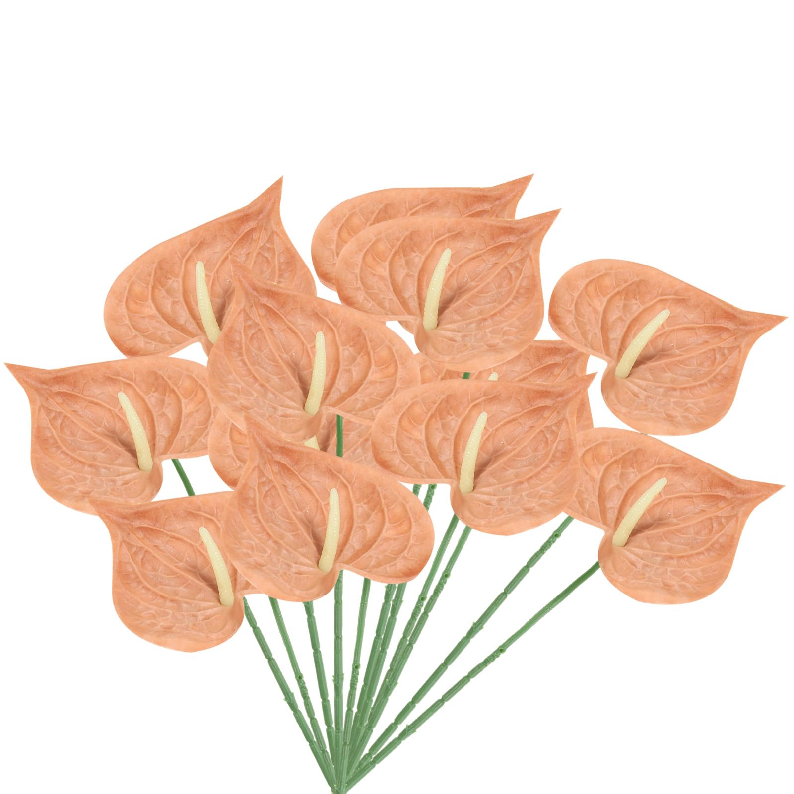 PATIKIL 13" Artificial Anthurium Lily Flowers