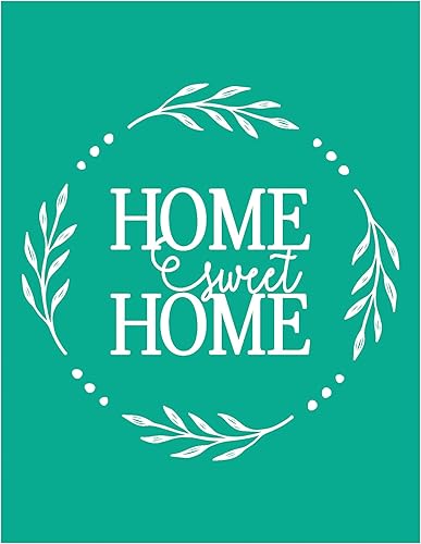 BOOLOOEN Plantillas de serigrafía de seda autoadhesivas, letrero de malla reutilizable, plantillas de transferencia para pasta de tiza, plantillas