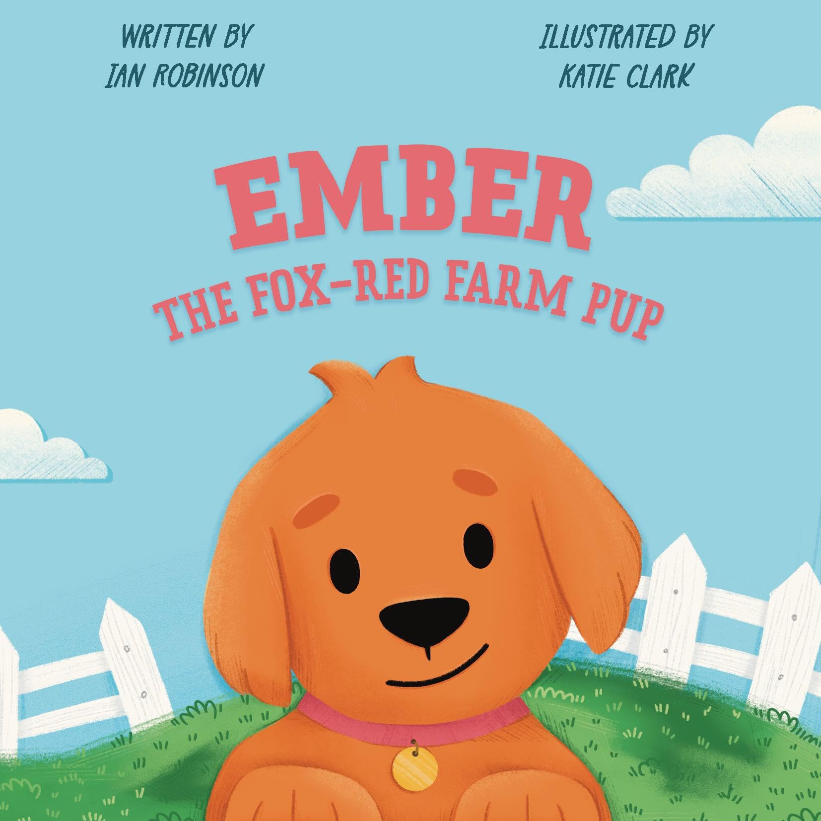 Ember the Fox-Red Farm Pup