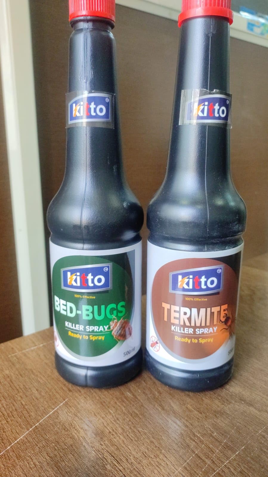 Kitto Bed Bug Killer Spray and Kitto Termite Killer Spray, Ready to use, Non -Toxic, Borer, Insect Repellant Spray For Home, Kitchen and Offices- (Combo-Each -500ml) (B0C7H6S368) Amazon Price History, Amazon Price Tracker