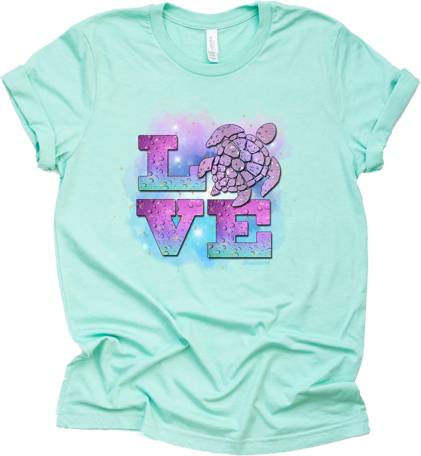 Love Turtle Shirt, Ophelia Nichols T-Shirt, Shoelover99 Merch, Unisex Sizing