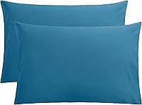 Vista 86 de FLXXIE Fundas de almohada de microfibra tamaño estándar, fundas de almohada suaves con cierre de sobre, fundas de almohada resistentes a arrugas