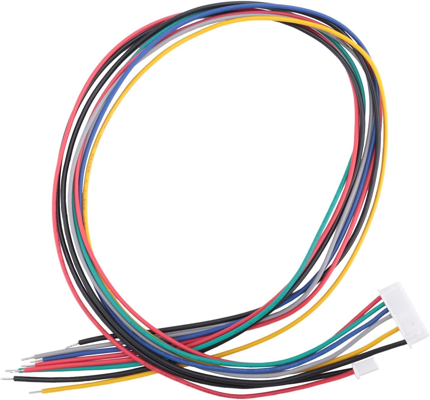 Close-up of the multi-colored connection wires included with the conversion board.