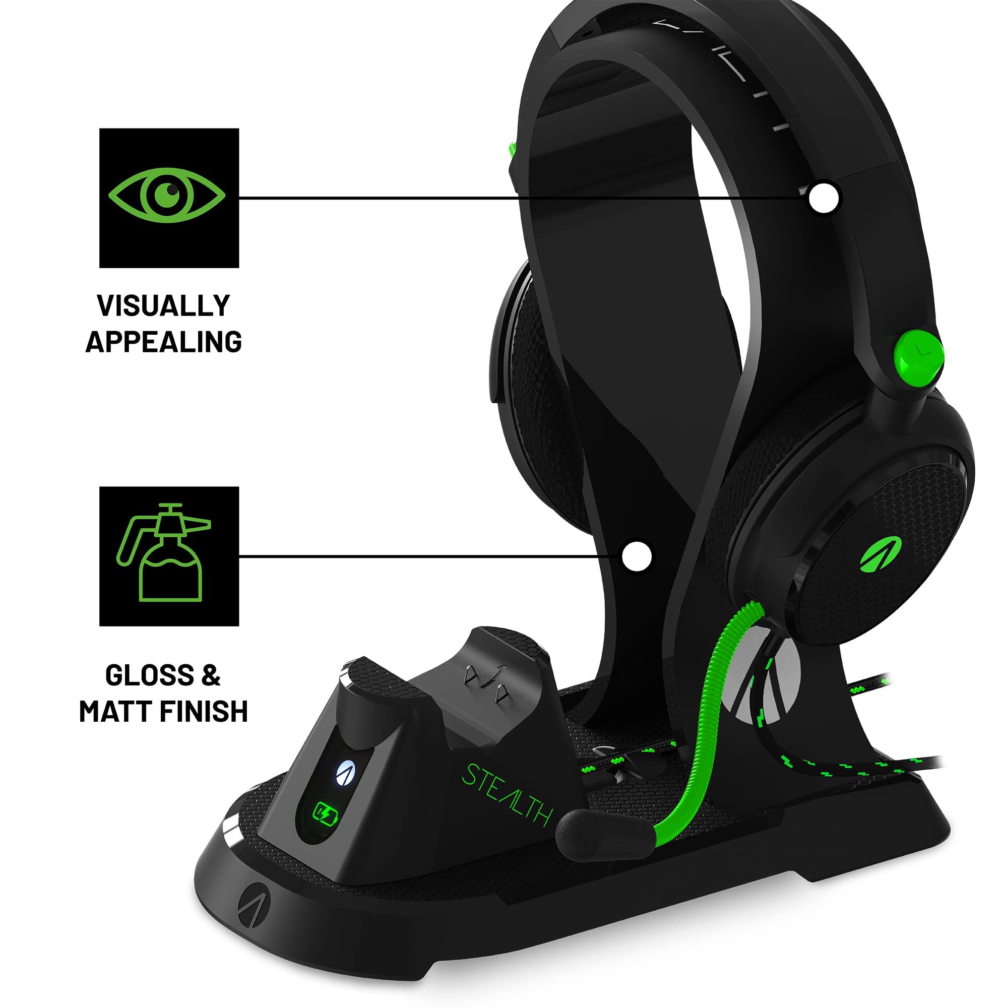 Stealthsx C160x Xbox Series S X Gaming Station Gaming Headset