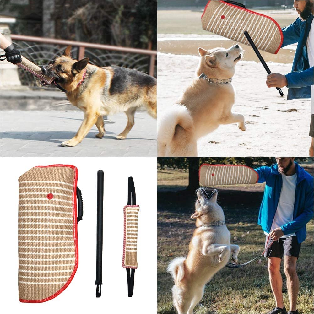 Hunde Trainings-Arm Schutzmanschette - Robustes Zerrspielzeug Für Aktive Hunde