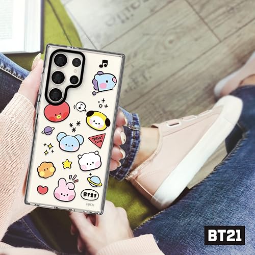 Miniatura 2 de BT21 Producto oficial para Galaxy S23 Ultra Case Minini Clear Line TPU Jelly Cover Transparente Slim Bumper Phone Case