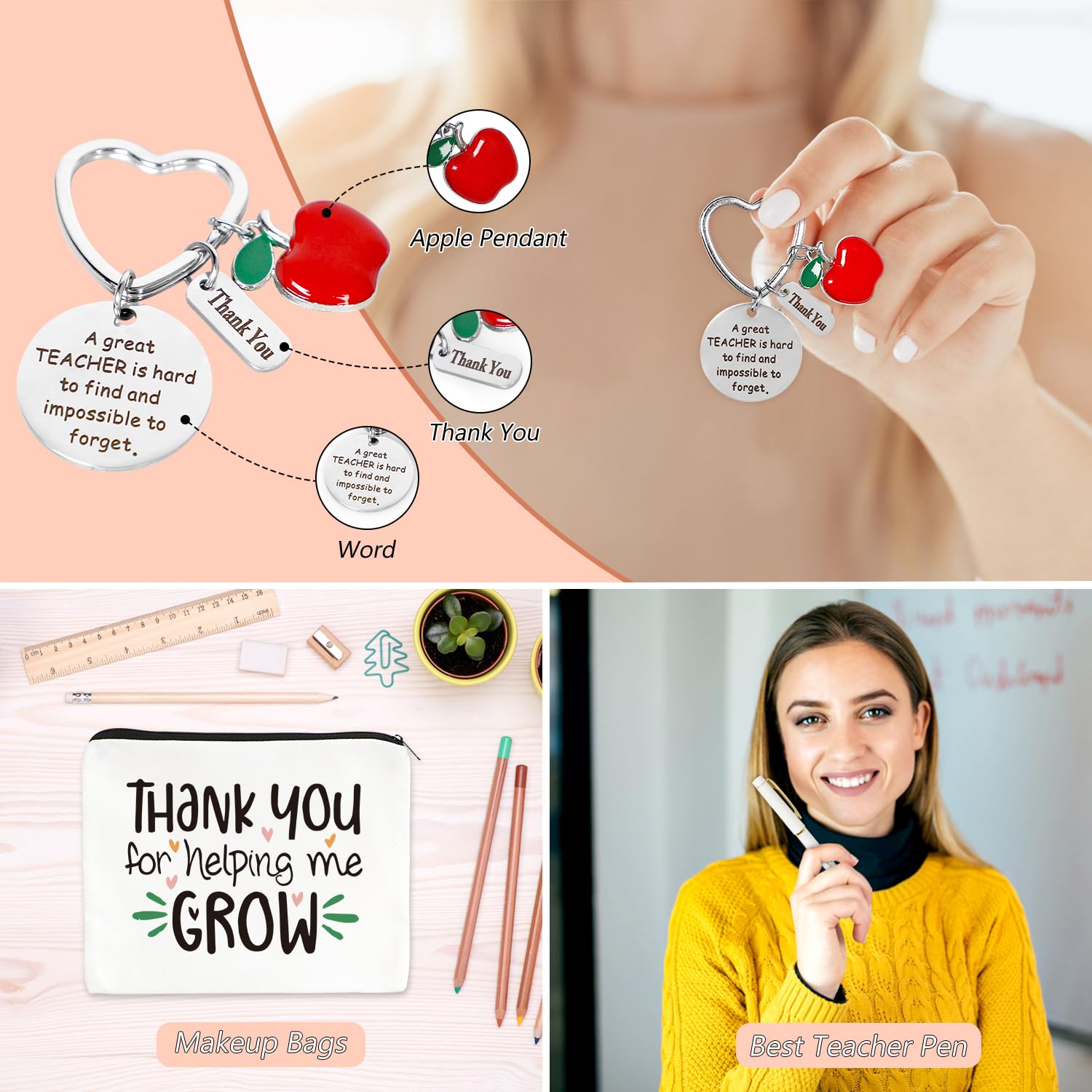 Snapklik.com : Frerdui 30 Pcs Teacher Appreciation Gift Set - Best ...