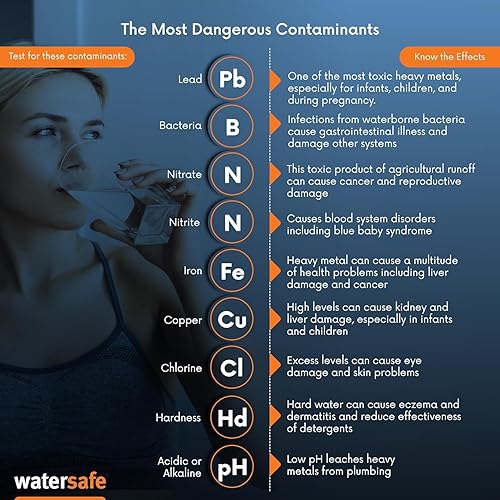 Miniatura 4 de Watersafe WS425W Juego para analizar el agua de pozo, 2 unidades, 1, Blanco