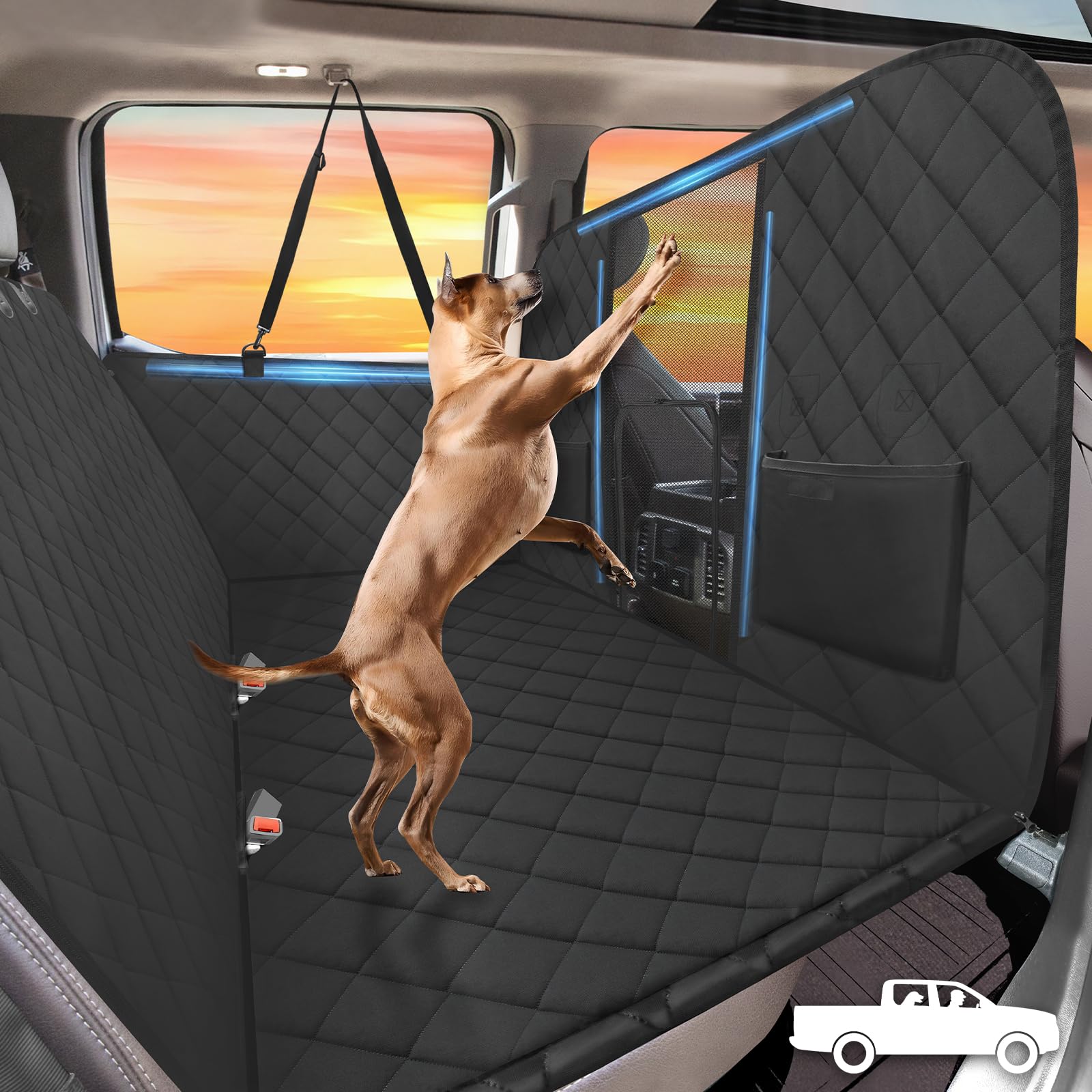 ROUWINNE Back Seat Extender for Trucks