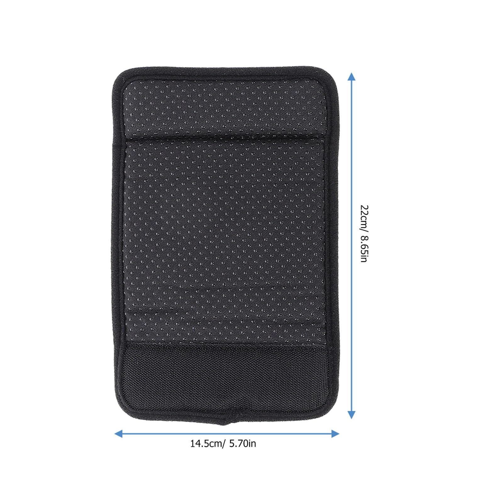 Alipis Wiederverwendbare Schwarze Rollator aus Polyester Griffpolster Handgriffauflagen Ergonomische Anti Rutsch zur Reduzierung von Ermüdung im Alltag