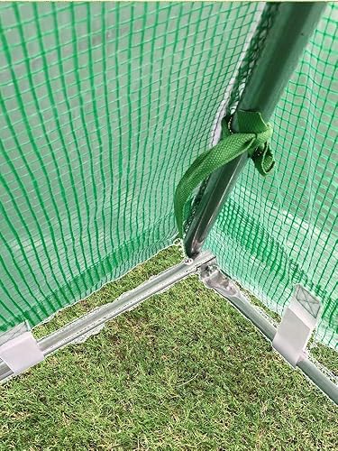 Miniatura 8 de Delta Invernadero de 40 x 13 pulgadas (pesa 265 libras), vivero de invernadero resistente, invernaderos grandes con diseño de túnel para exteriores,