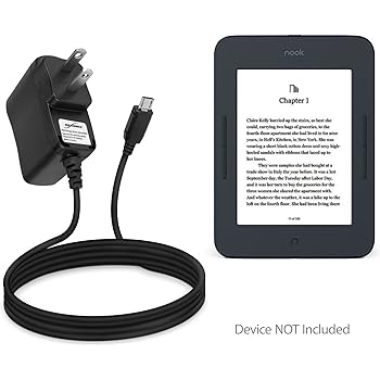 Amazon Com Barnes Noble Nook Glowlight 3 Cargador Boxwave