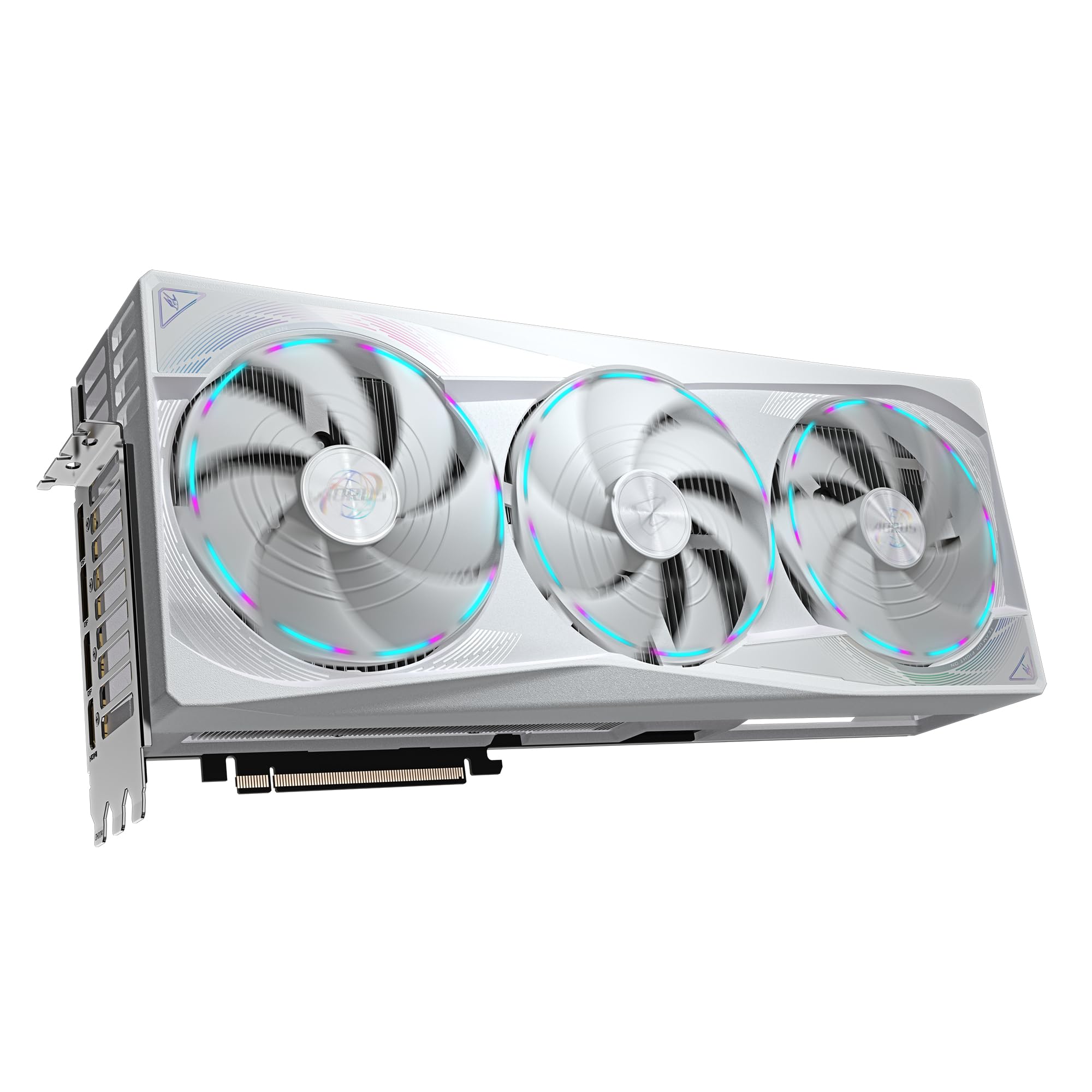 GIGABYTE AORUS GeForce RTX 5090 Stealth Ice 32G Tarjeta Gráfica - 32GB GDDR7, 512bit, PCI-E 5.0, 2655MHz Frecuencia del núcleo, 3 x DP 2.1a, 1 x HDMI 2.1b, NVIDIA DLSS 4, GV-N5090AORUSST ICE-32GD