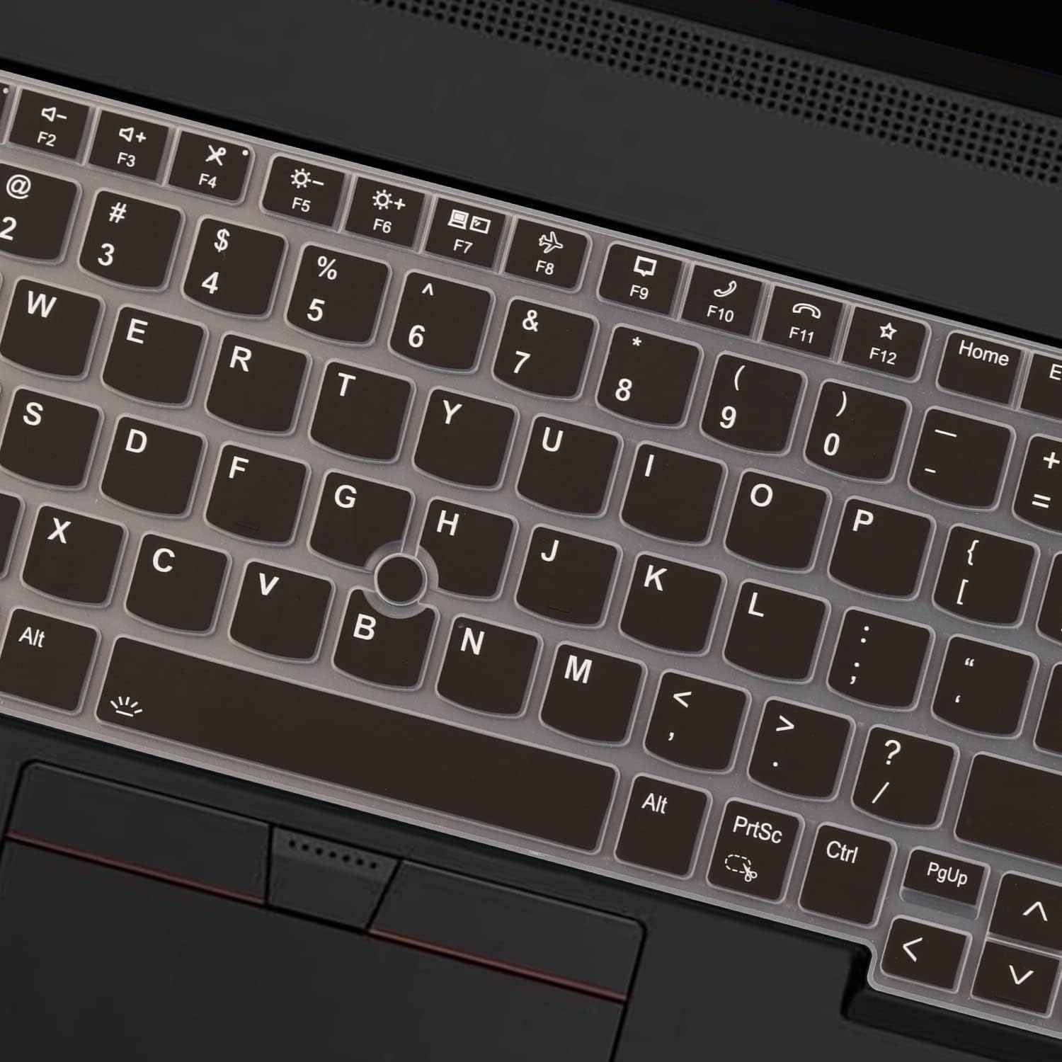 Keyboard Cover for Lenovo ThinkPad E16 L16 P16 P16v (Gen 2/Gen 1) / T16 P16s (Gen 3/Gen 2/Gen 1) 16 inch, Thinkpad L15 Gen 4/3 15.6 inch(Not Fit Thinkpad Z16, L15 Gen 2/1)-Black image 5 of 6 B0BHH39N6D