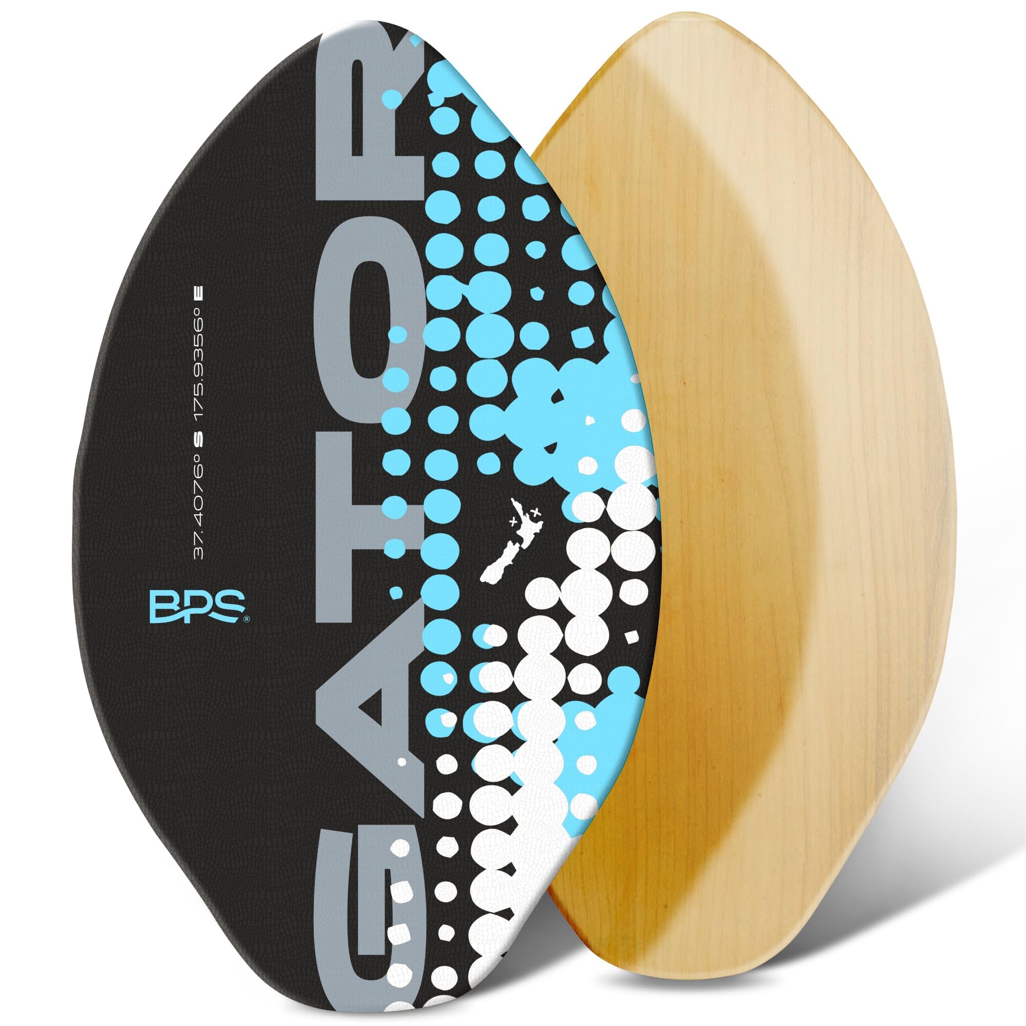 BPS New Zealand Gator Skimboard (スキムボード) Amazon.com : BPS 30-inch 'Gator' Wooden Skimboard for Beach - Kids