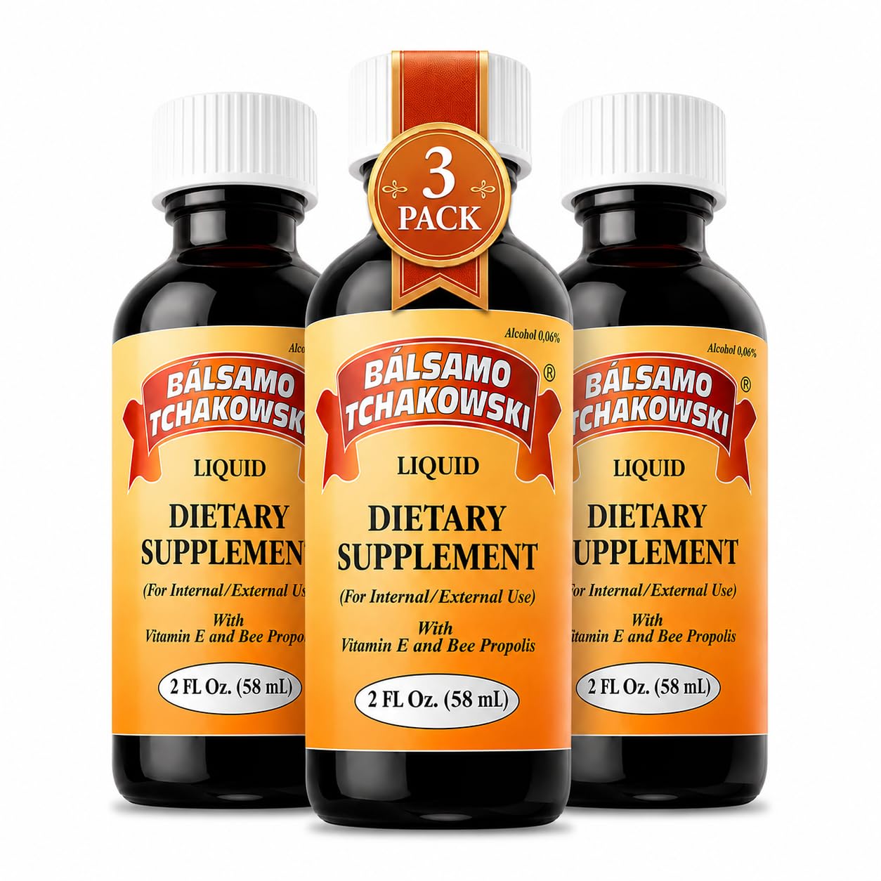 Bee Propolis & Vitamin E | 2 fl oz | 3-Pack