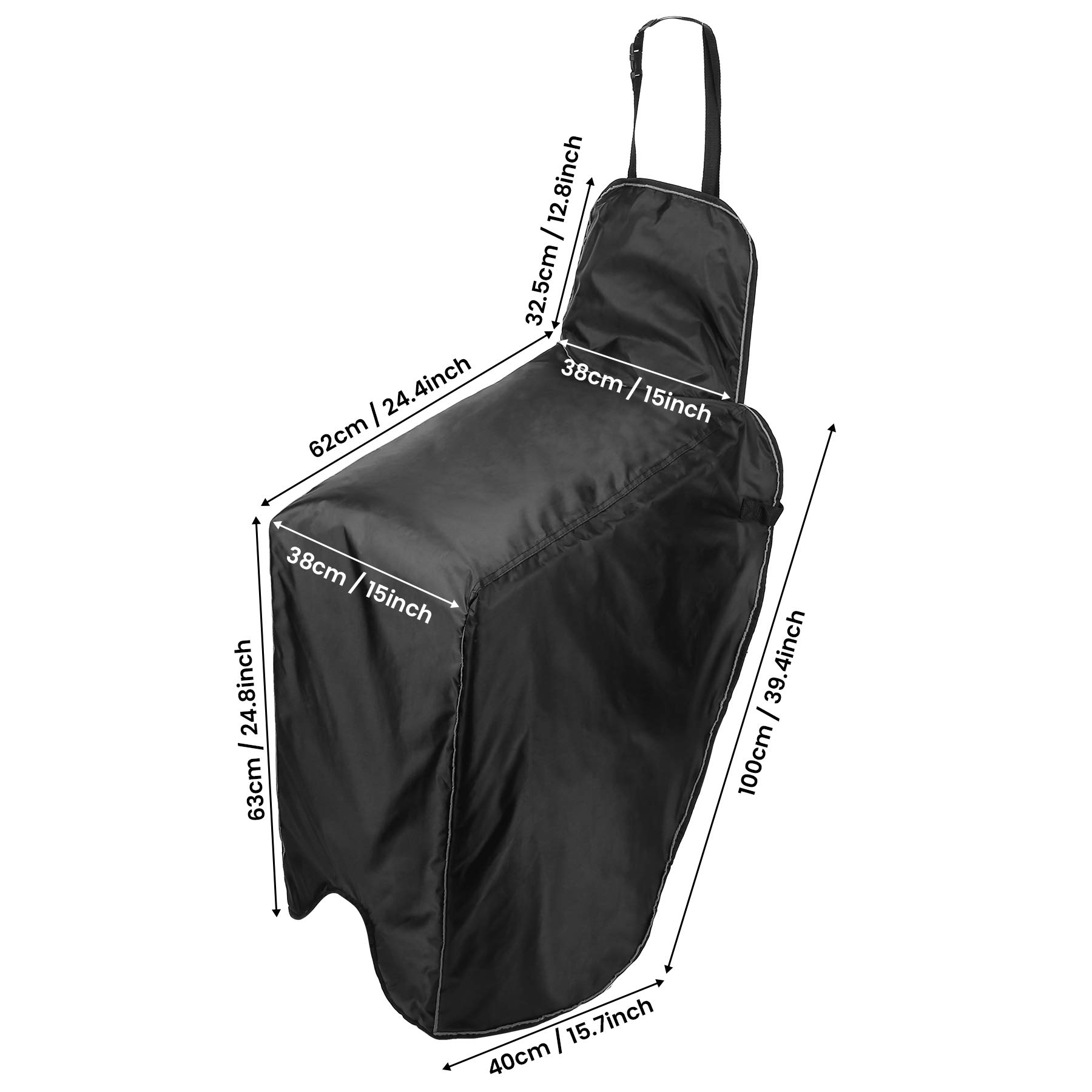 KEMIMOTO Coprigambe Scooter Caldo Universale, Coprigambe Scooter Impermeabile e Antivento adatto Piccolo Moto