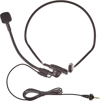 Unipex WM-3100 WM-8100A Headset Microphone Black