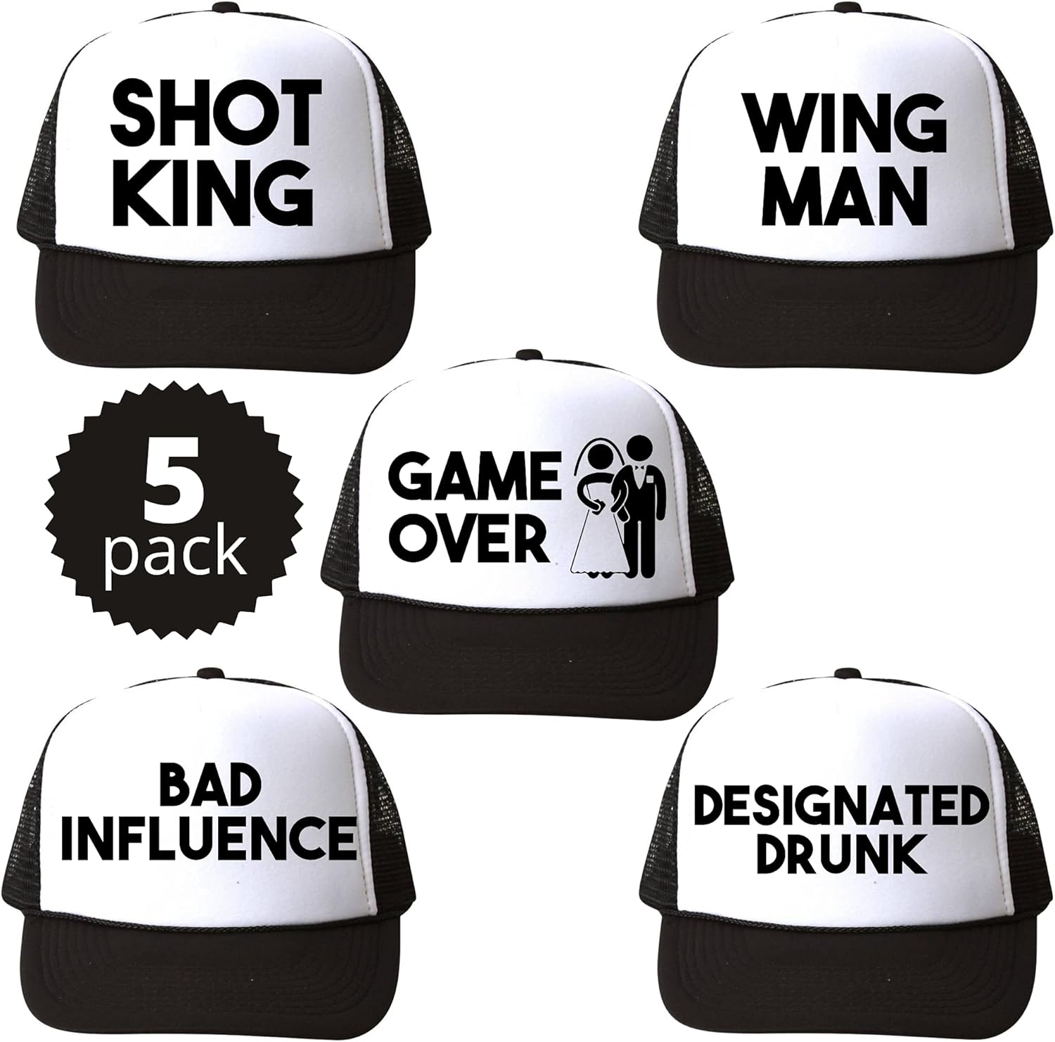 COLEBROOK DESIGNS Bachelor Party Favors Decorations Groomsman Gifts Proposal for Wedding Hats
