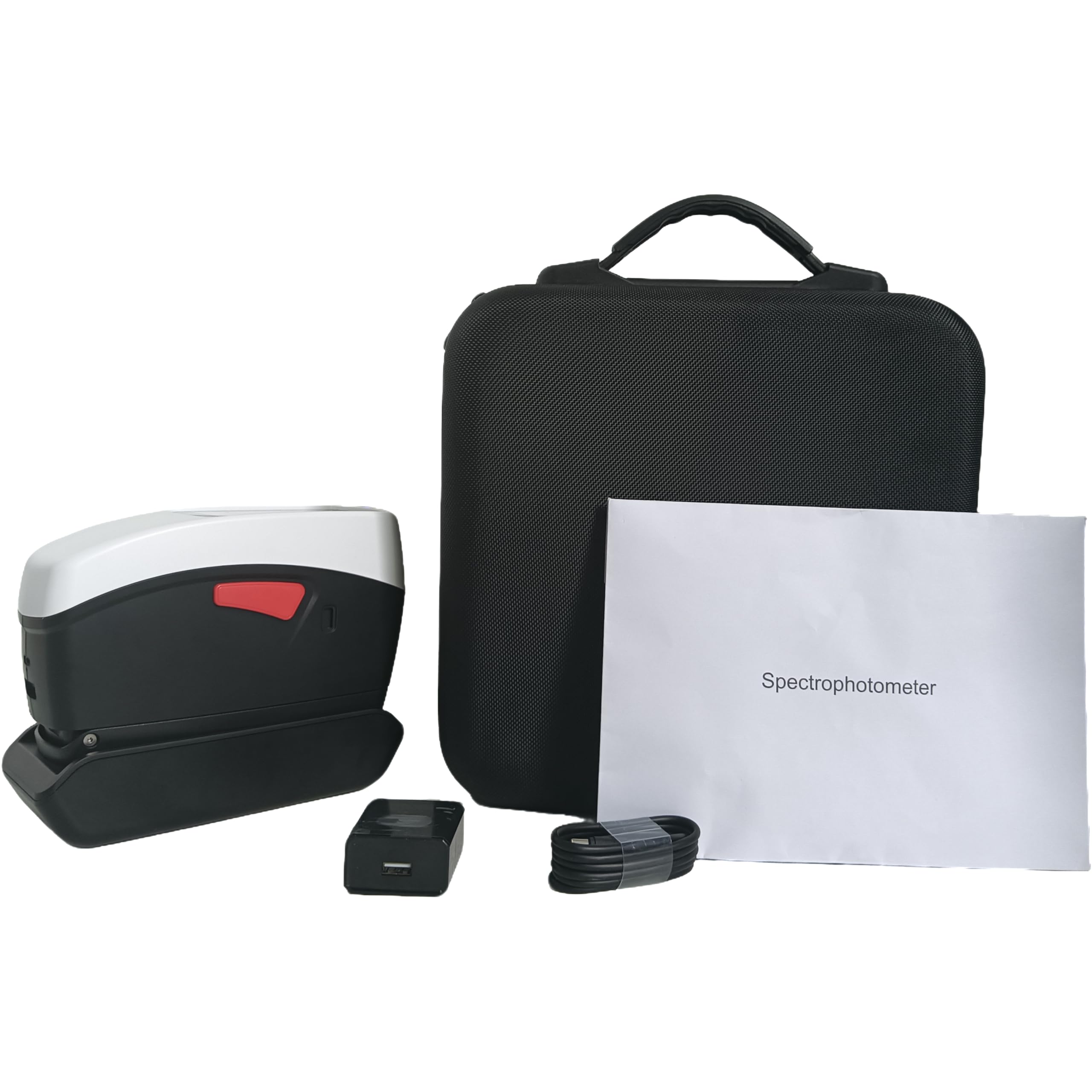 VTSYIQI Spectrodensitometer Color Density Meter Multi-Aperture Color Densitometer Instruments for Printing Packaging Offset Test with Accuracy 0.01 Five Calibers NetProf Network Calibration