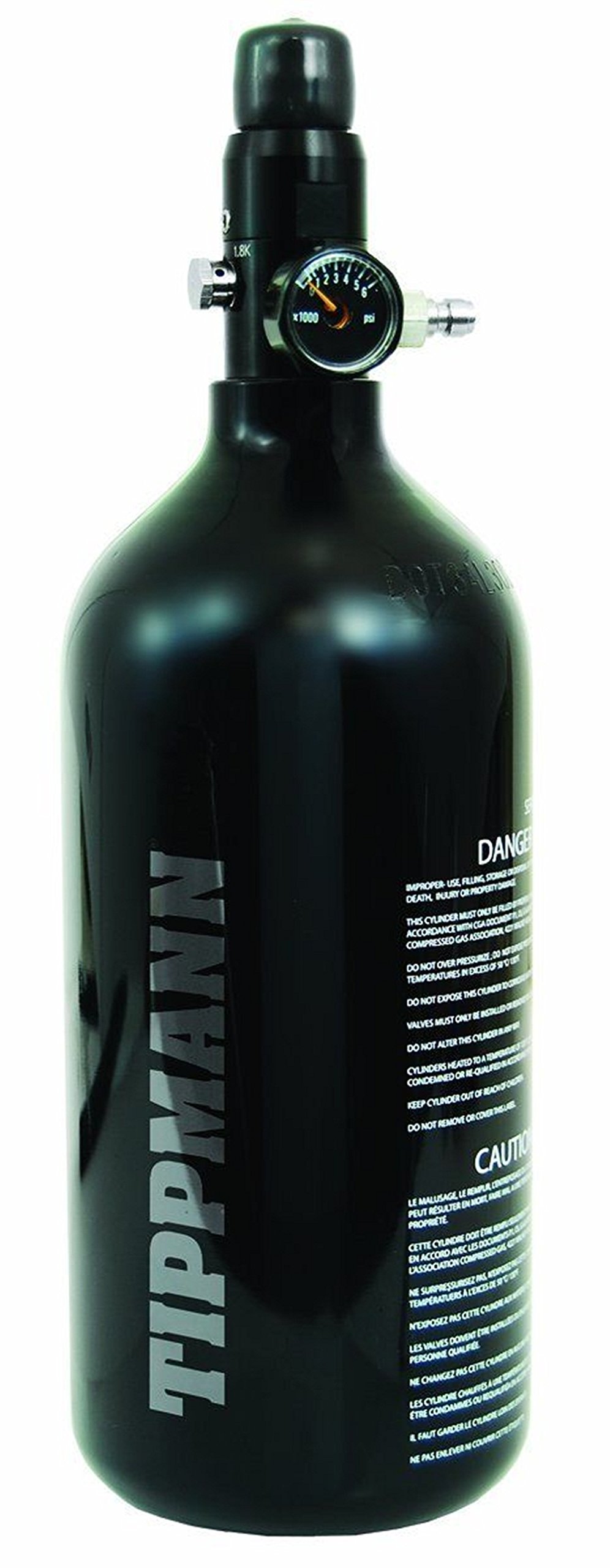 Tippmann Basic 48ci/3000psi High Pressure Air HPA or Nitrogen N2 Paintball Tank