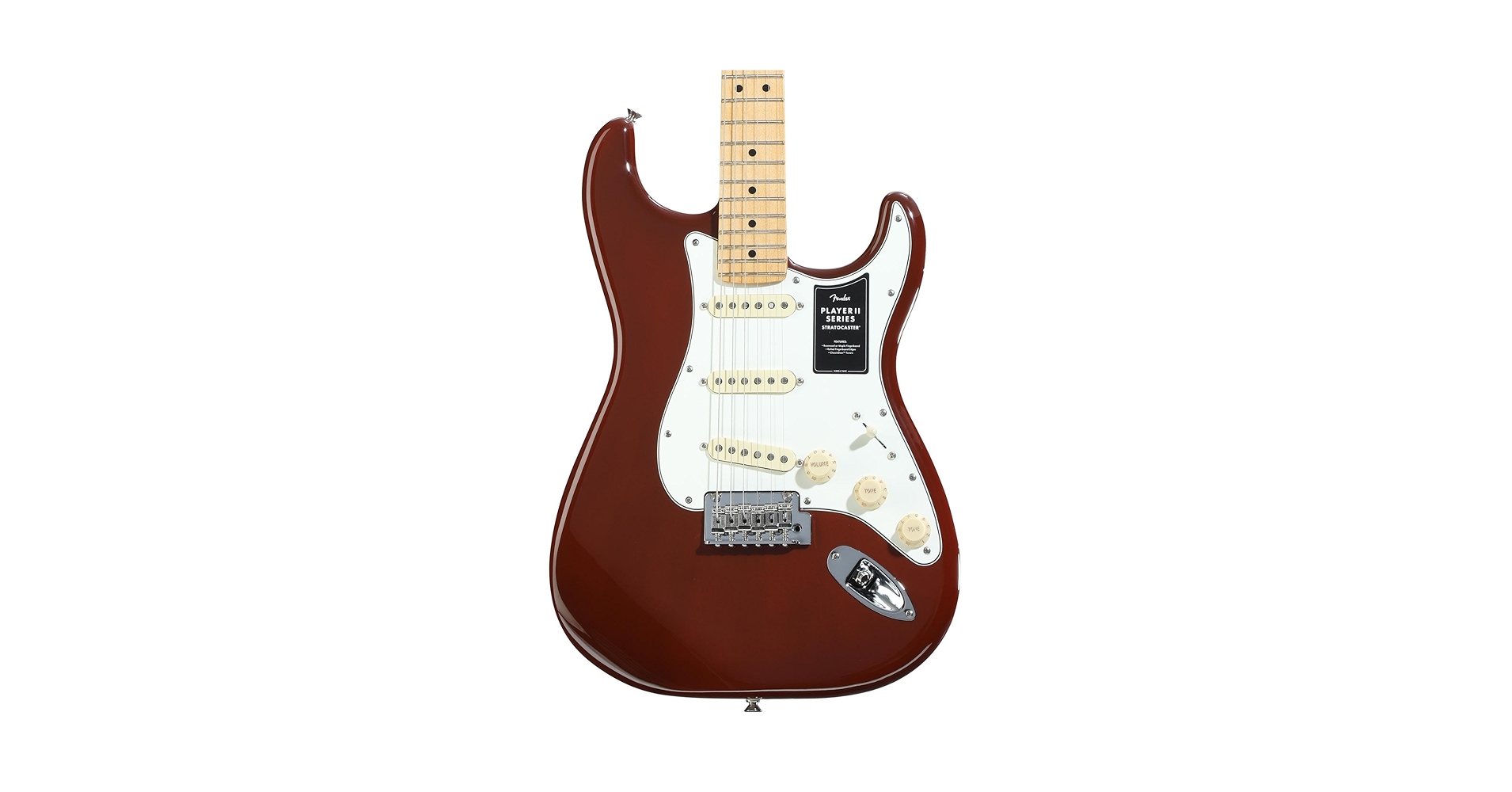 Amazon.com: Fender Player II Stratocaster, Maple Fingerboard