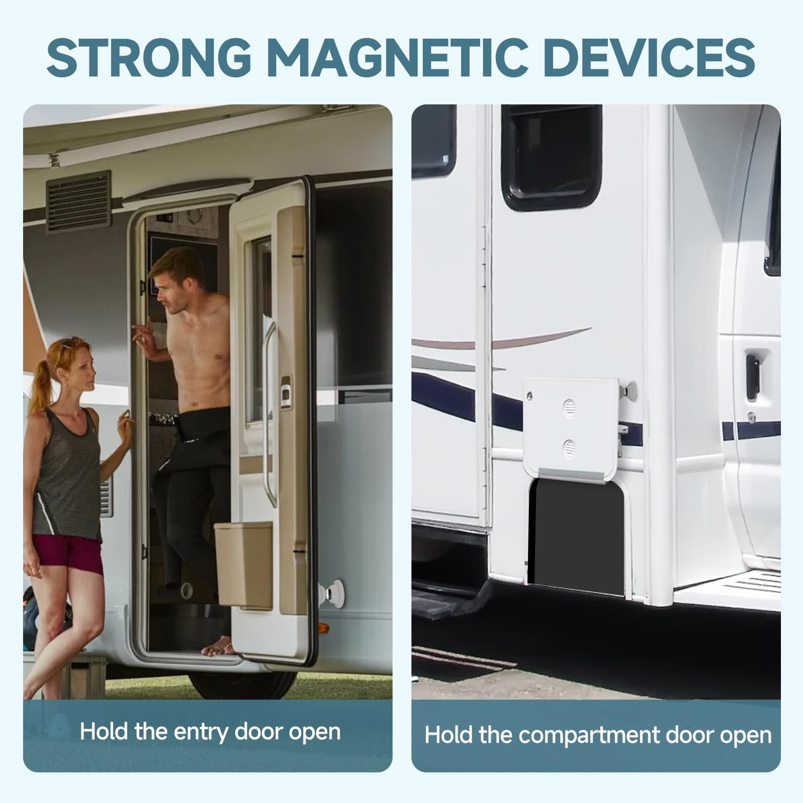 EJYTRVT RV Door Holder, RV Door Catch For Outside Door, Strong