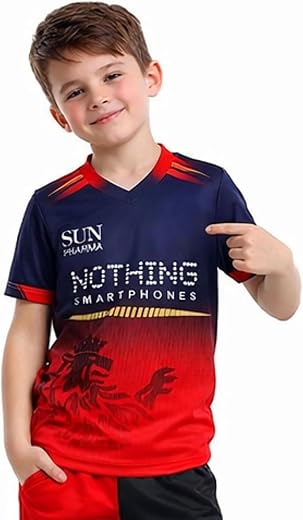 RCCBB New Jersey 2026 Virat 18 Jersey (Kids,Men&amp;Boys) (Kid's,Boy's &amp; Men)