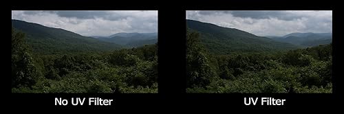 Miniatura 3 de Filtro UV multicapa HD de 2.638 in para Nikon, Canon, Sigma, Tamron, Pentax, Olympus, Rokinon, Sony, Samsung, Zeiss Filtro ultravioleta de 2.638 in,