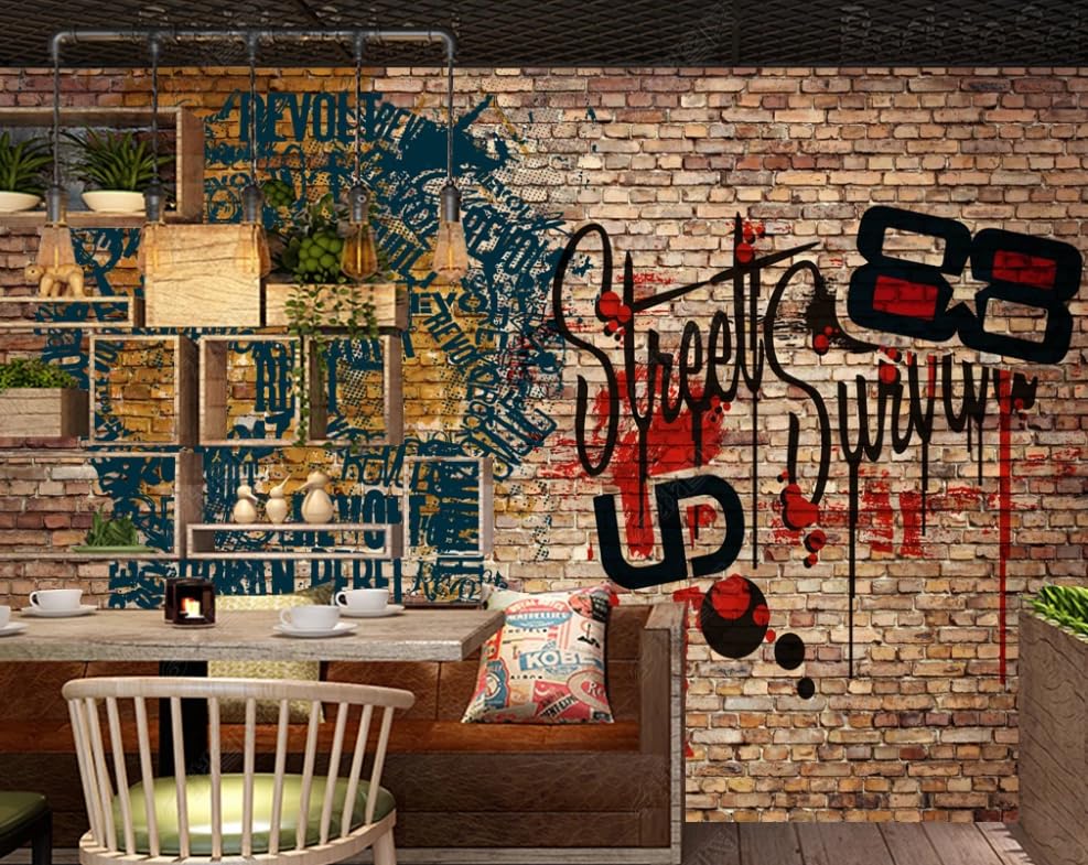 Papier peint intissé style bar vintage pour créer une ambiance restaurant