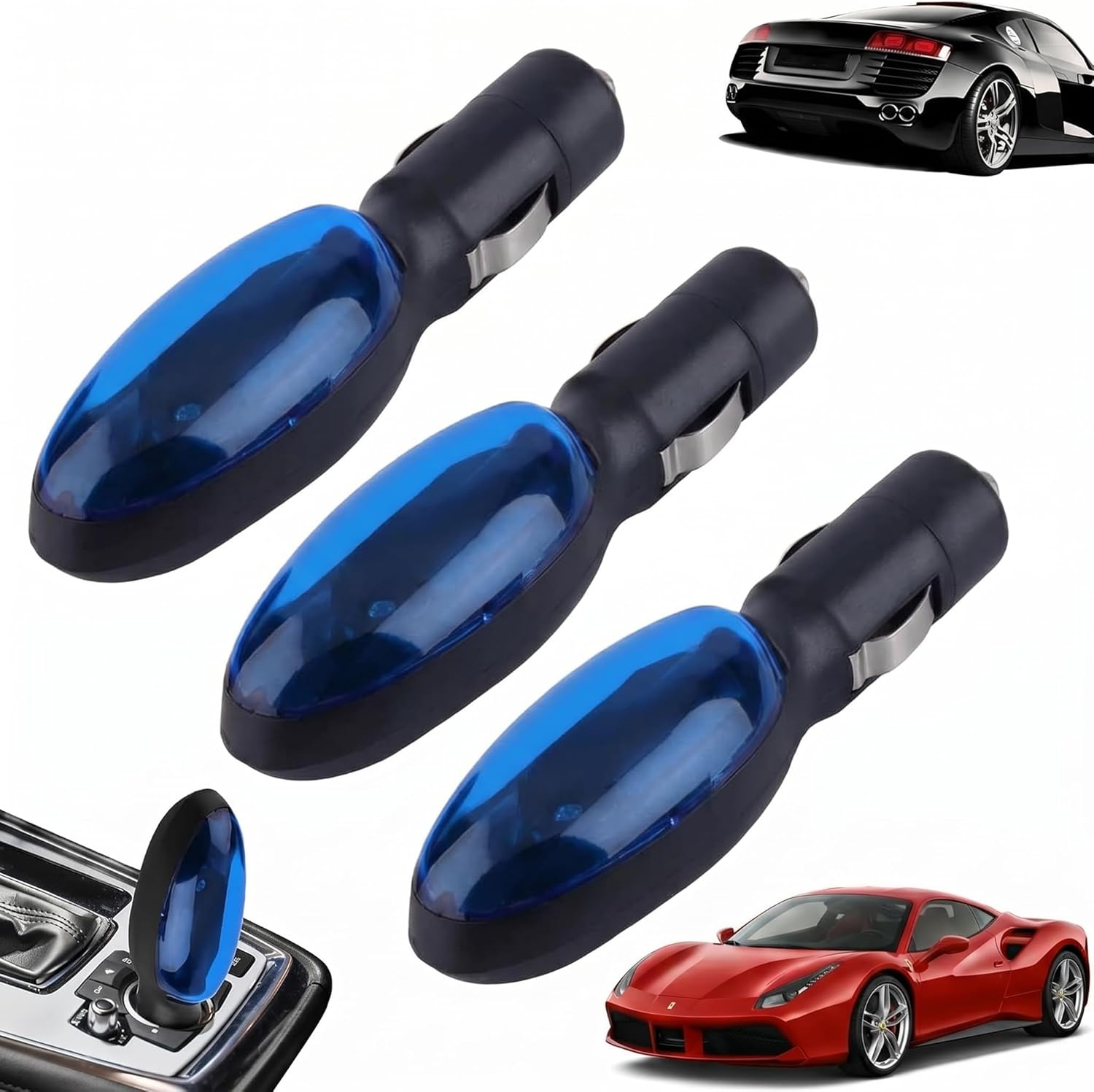 2026 New Gas Saver Fuel Device,Plug in Automotive Save More Instantly,Portable Car Fuel Automotive Spill Saver for Filling Gasoline Lubricants Water Diesel for Truck, Car (3 PC)