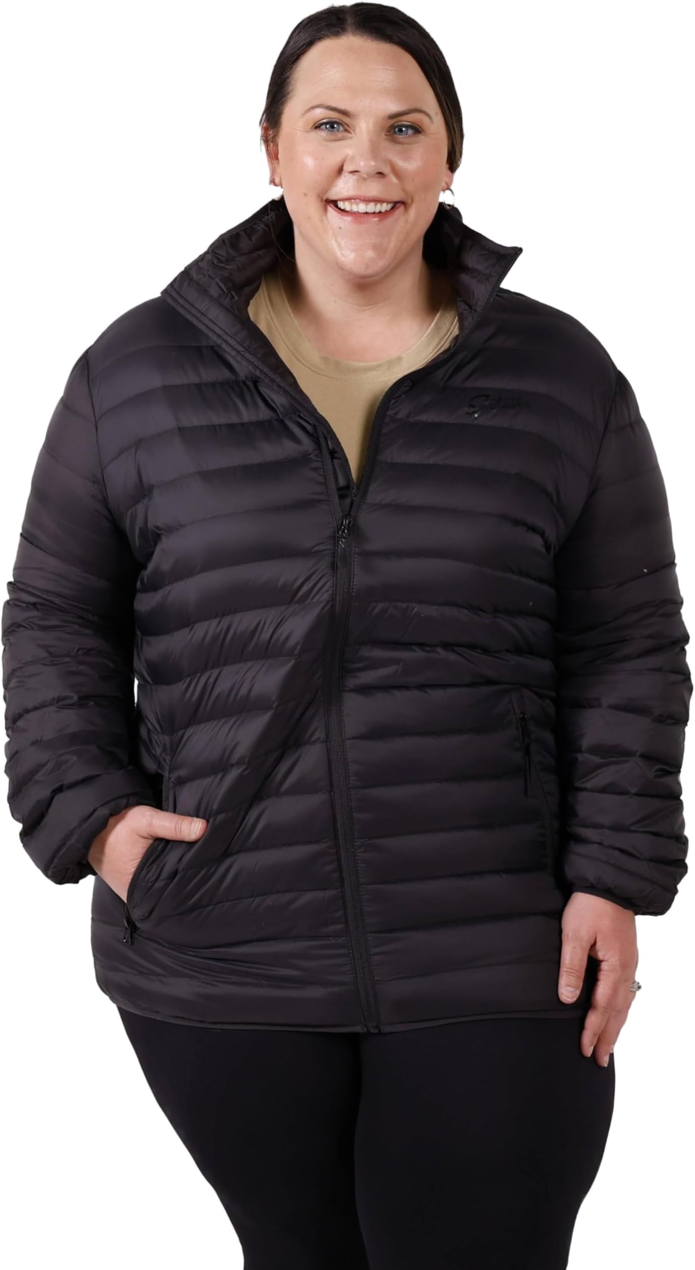 Women's Plus Size Packable Down Jacket