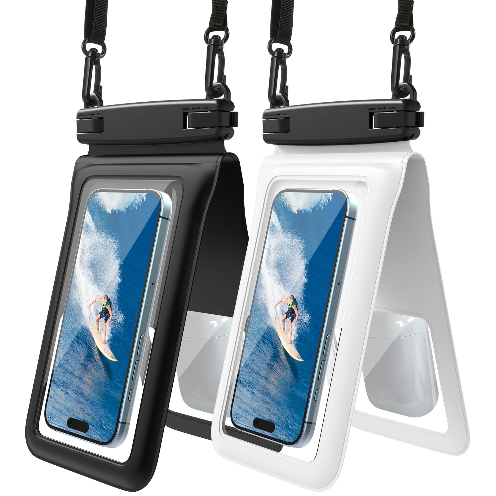 Amazon.co.jp: MoKo スマホ防水ケース 【タブル収納ケース・防水IP68 