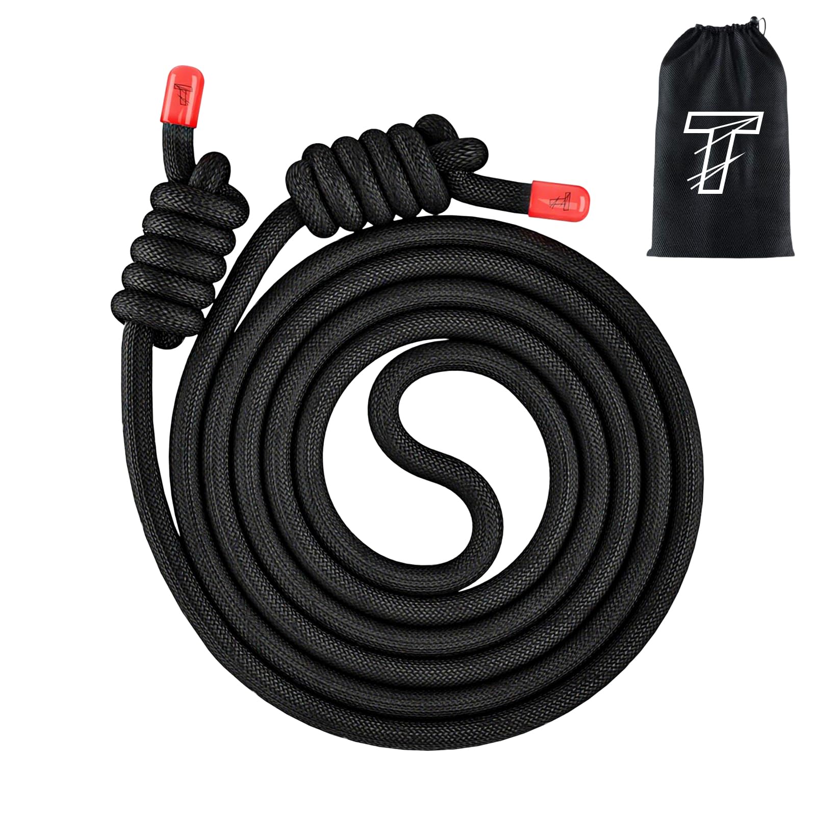 Corde à Sauter Réglable 2,7 M – Double Tissage Pour Fitness, Entraînement Cardio, Débutants, Homme Et Femme