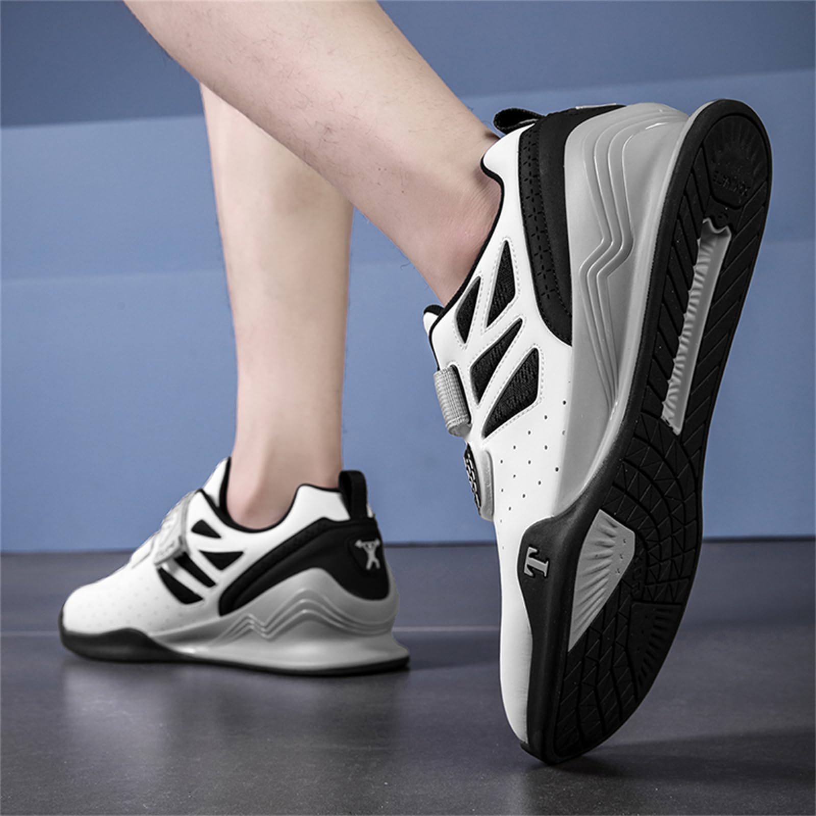 JiuQing Scarpe da Sollevamento Pesi Professionali per Uomo E Donna Scarpe da Cross Training per Palestra Squat E Powerlifting